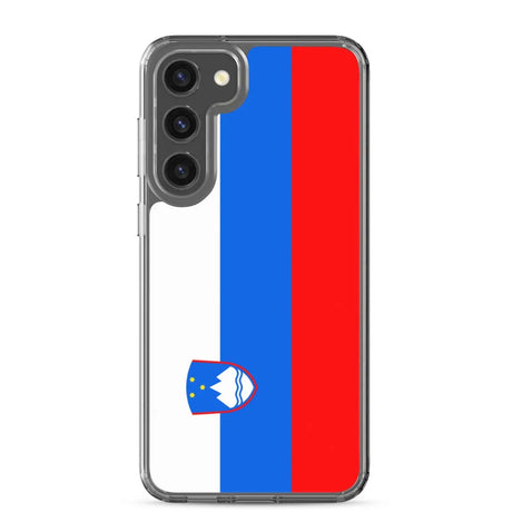 Coque téléphone drapeau de la slovénie - pixelforma