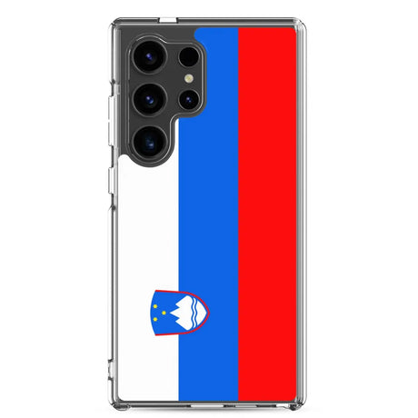 Coque téléphone drapeau de la slovénie - pixelforma