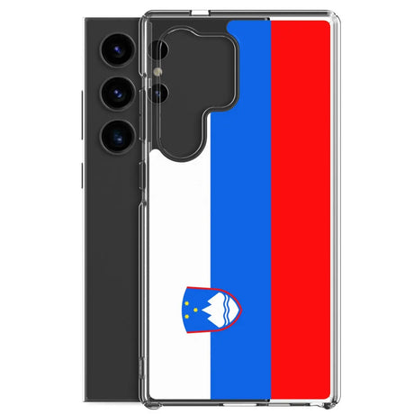 Coque téléphone drapeau de la slovénie - pixelforma