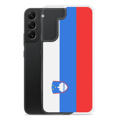 Coque téléphone drapeau de la slovénie - pixelforma