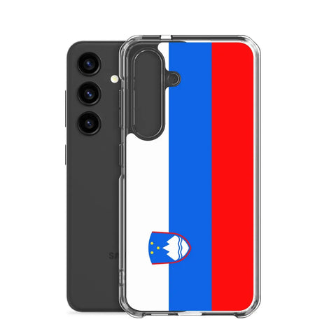 Coque téléphone drapeau de la slovénie - pixelforma