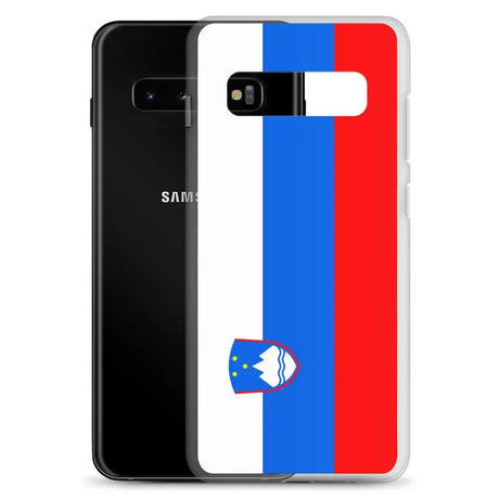 Coque téléphone drapeau de la slovénie - pixelforma