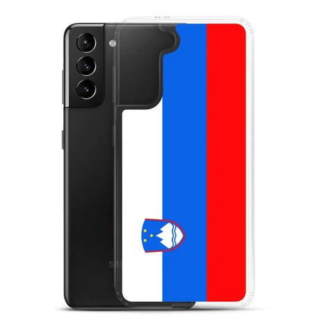 Coque téléphone drapeau de la slovénie - pixelforma