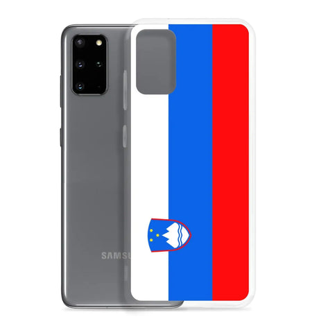 Coque téléphone drapeau de la slovénie - pixelforma