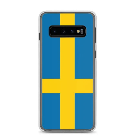 Coque téléphone drapeau de la suède - pixelforma