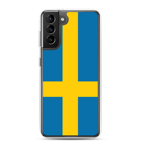 Coque Téléphone Drapeau de la Suède - Pixelforma