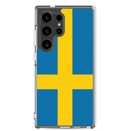 Coque Téléphone Drapeau de la Suède - Pixelforma