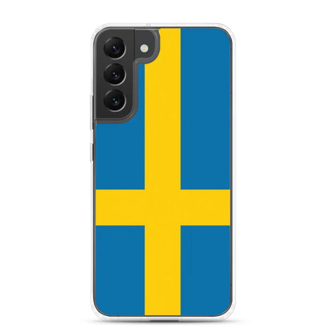 Coque téléphone drapeau de la suède - pixelforma