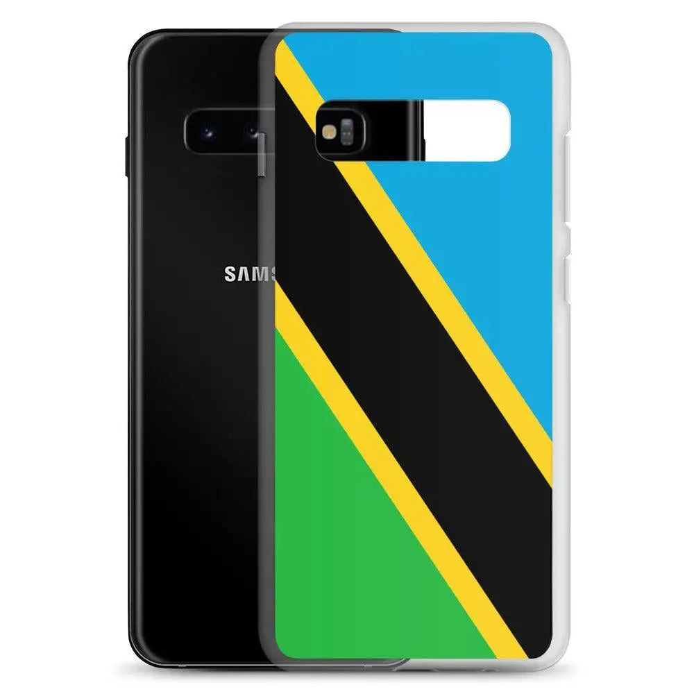 Coque téléphone drapeau de la tanzanie - pixelforma