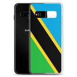 Coque téléphone drapeau de la tanzanie - pixelforma