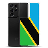 Coque téléphone drapeau de la tanzanie - pixelforma