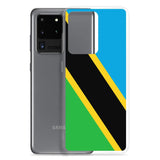 Coque téléphone drapeau de la tanzanie - pixelforma