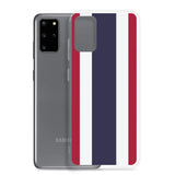 Coque téléphone drapeau de la thaïlande - pixelforma