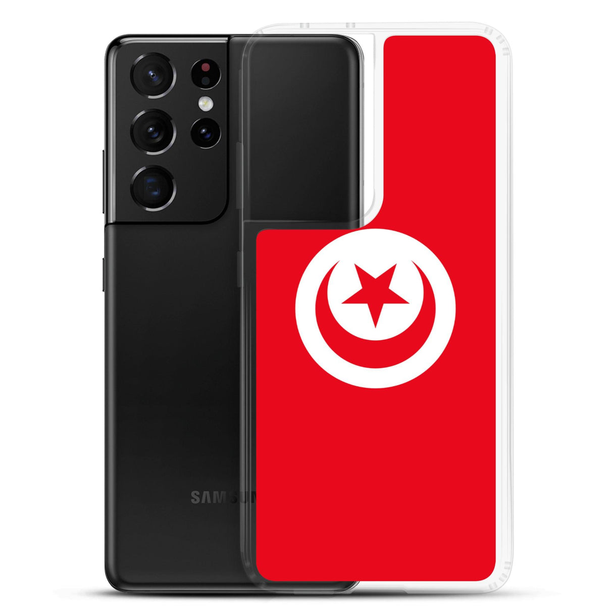 Coque Téléphone Drapeau de la Tunisie - Pixelforma