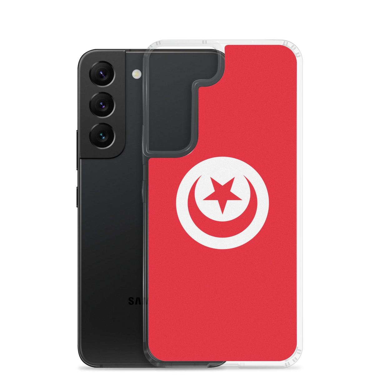 Coque Téléphone Drapeau de la Tunisie - Pixelforma