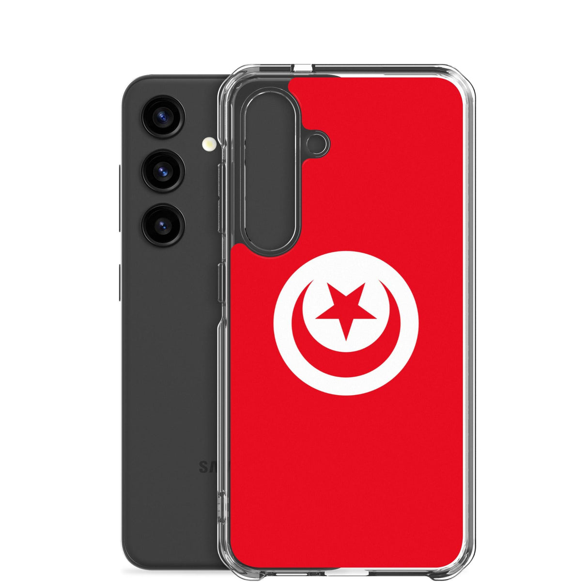 Coque Téléphone Drapeau de la Tunisie - Pixelforma