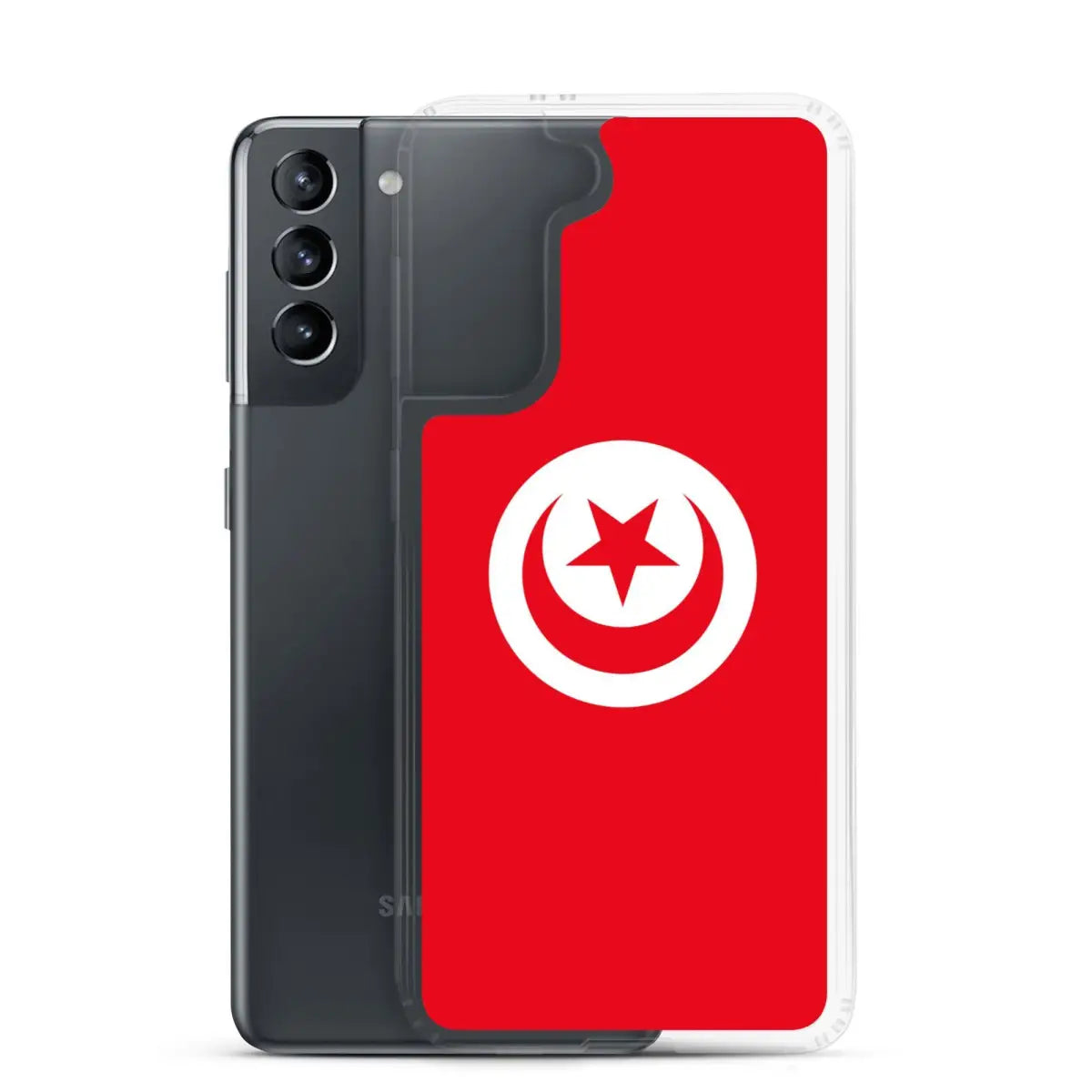 Coque Téléphone Drapeau de la Tunisie - Pixelforma 