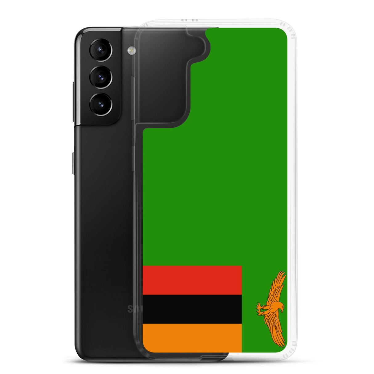 Coque Téléphone Drapeau de la Zambie - Pixelforma