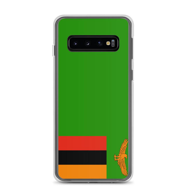 Coque Téléphone Drapeau de la Zambie - Pixelforma