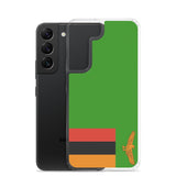 Coque Téléphone Drapeau de la Zambie - Pixelforma