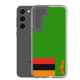 Coque Téléphone Drapeau de la Zambie - Pixelforma