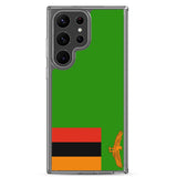 Coque Téléphone Drapeau de la Zambie - Pixelforma