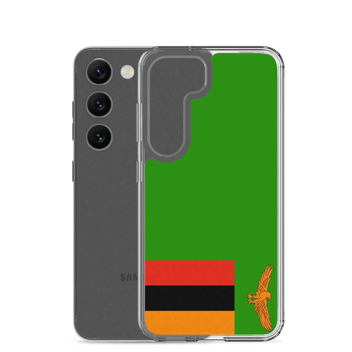 Coque Téléphone Drapeau de la Zambie - Pixelforma