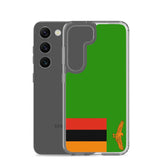 Coque Téléphone Drapeau de la Zambie - Pixelforma