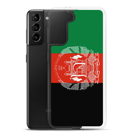 Coque téléphone drapeau de l’afghanistan - pixelforma