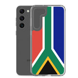 Coque téléphone drapeau de l’afrique du sud - pixelforma