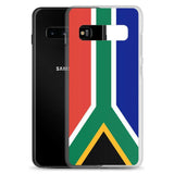 Coque téléphone drapeau de l’afrique du sud - pixelforma