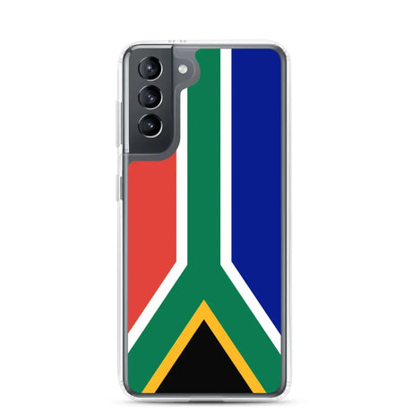 Coque téléphone drapeau de l’afrique du sud - pixelforma