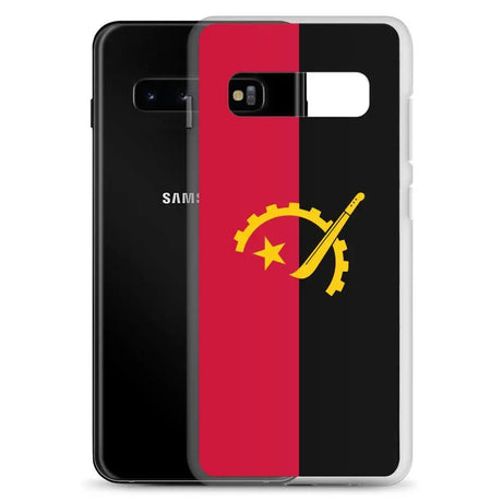 Coque téléphone drapeau de l’angola - pixelforma
