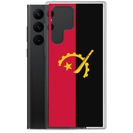 Coque téléphone drapeau de l’angola - pixelforma