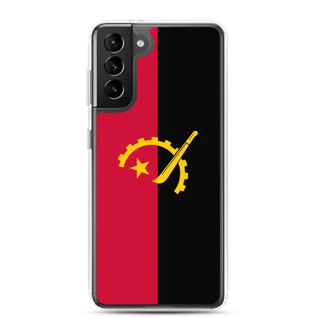 Coque téléphone drapeau de l’angola - pixelforma