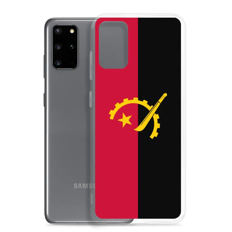 Coque téléphone drapeau de l’angola - pixelforma