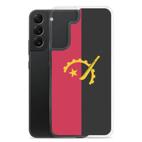 Coque téléphone drapeau de l’angola - pixelforma
