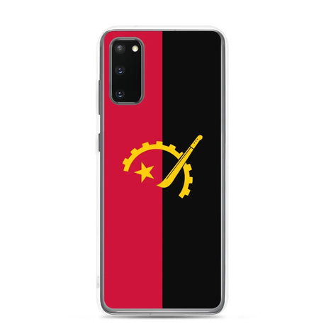 Coque téléphone drapeau de l’angola - pixelforma