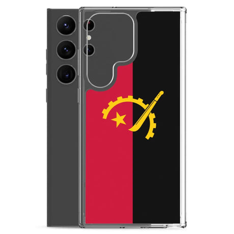 Coque téléphone drapeau de l’angola - pixelforma