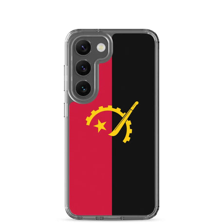 Coque téléphone drapeau de l’angola - pixelforma