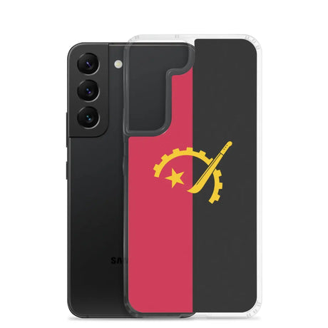 Coque téléphone drapeau de l’angola - pixelforma