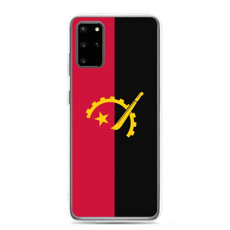 Coque téléphone drapeau de l’angola - pixelforma