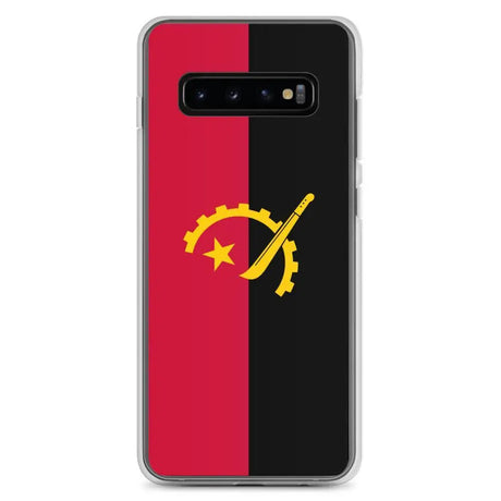 Coque téléphone drapeau de l’angola - pixelforma