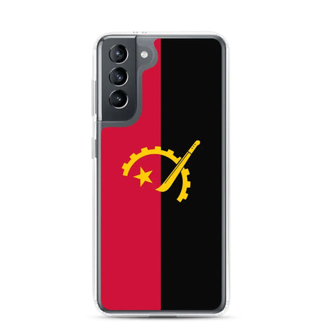 Coque téléphone drapeau de l’angola - pixelforma