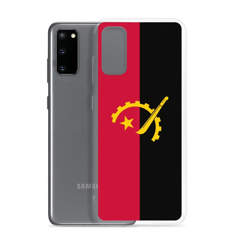 Coque téléphone drapeau de l’angola - pixelforma