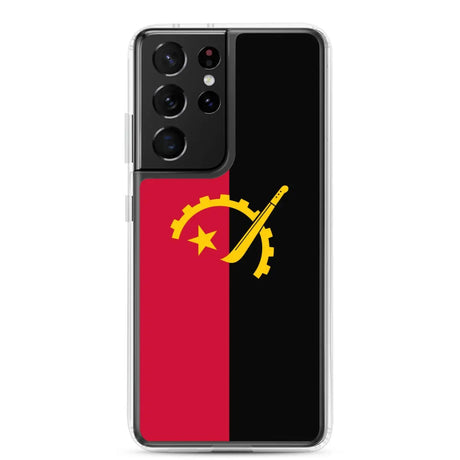 Coque téléphone drapeau de l’angola - pixelforma