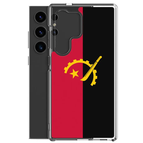 Coque téléphone drapeau de l’angola - pixelforma