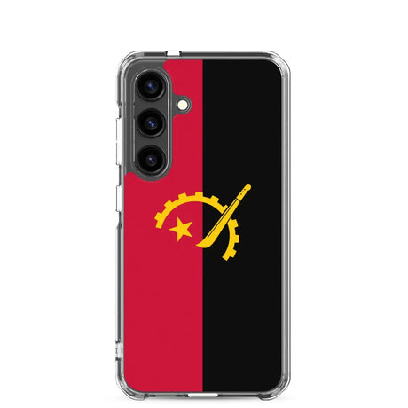 Coque téléphone drapeau de l’angola - pixelforma
