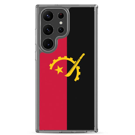 Coque téléphone drapeau de l’angola - pixelforma