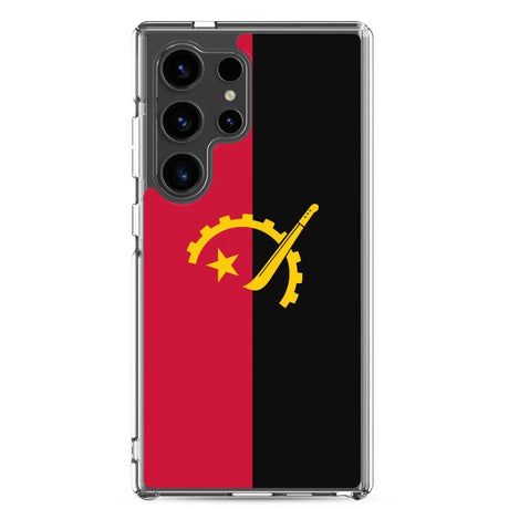 Coque téléphone drapeau de l’angola - pixelforma